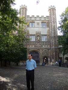Trinity College at Cambridge University  (Wednesday, Sep. 22, 2010)